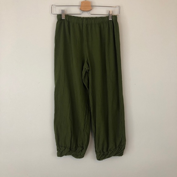 Oh My Gauze! Pants - Oh My Gauze | Green Harem Style Pants Size 1